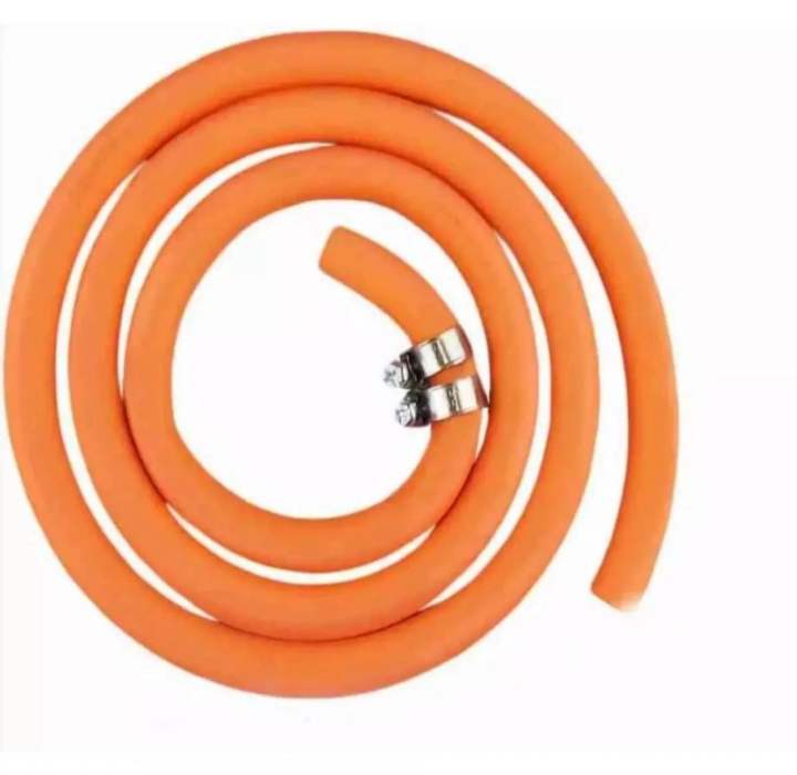LPG Gas Stove Hose Pipe With 2pcs S.S Clamp, LPG Hose Pipe