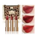 Mansly Makeup 3 in 1 Matte Lipstick Set Luxury Chain Bag Carved Valvet. 