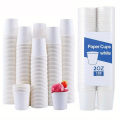 50/100PCS White Disposable Paper Cups Small Durable Bathroom Mouthwash Cups Suitable for Supermarket Tasting Beverage Containers.
