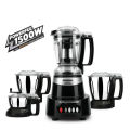 Panasonic MX-AV425 1500-Watt Super Mixer Grinder | Charcoal Black. 