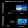 25dBi HDTV Indoor Antenna Amplifier - 4K 1080P Digital, 150 Mile Long Range Satellite Receiver - Free Channel Access Device. 