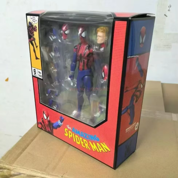 Sentinel%20Sv%20Action%20Spiderman%20Miles%20Morales%20Action%20Figure%20Model%20Spider-Man%20Into%20The%20Spider%20Verse%20Peter%20Parker%20Miles%20Figurine%20Toys%20-%20Image%206