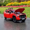 1/24 Tundra Alloy Pickup Car Model Diecast & Toy Metal Off-Road Vehicles Car Model Sound and Light Collection. 