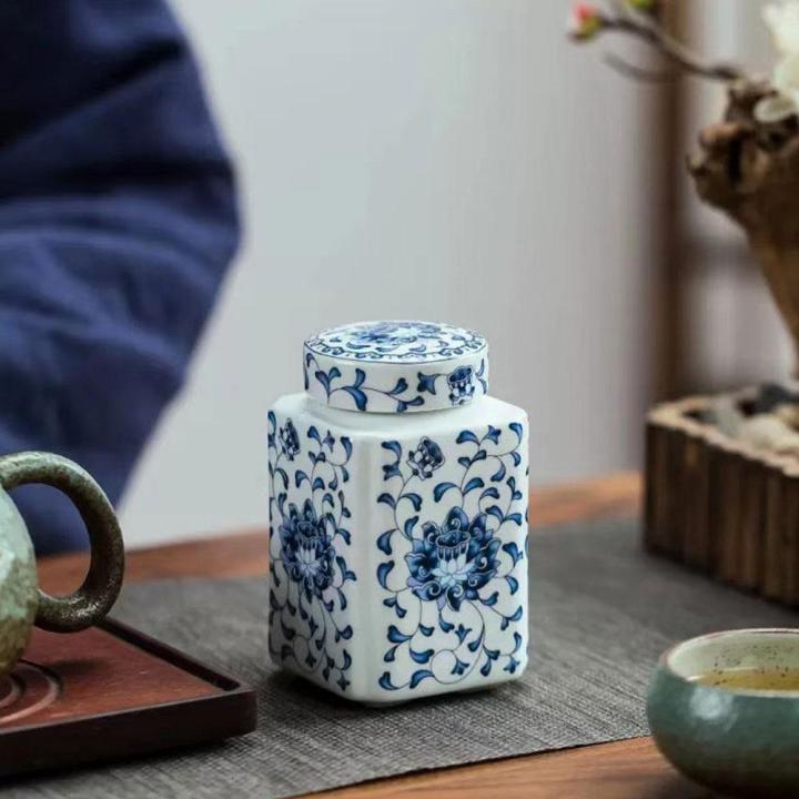 Kitchen%20Seasoning%20Ceramic%20Tea%20Pot%20Traditional%20Chinese%20with%20Lid%20Airtight%20Food%20Storage%20Containers%20Reusable%20Pantry%20Organization%20-%20Image%204
