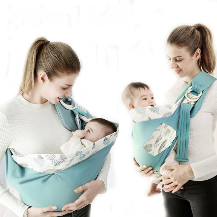 Baby%20Wrap%20Newborn%20Sling%20Dual%20Use%20Infant%20Nursing%20Cover%20Carrier%20Mesh%20Fabric%20Breastfeeding%20Carriers%20Up%20To%20130%20Lbs%20(0-36M)%20-%20Image%202