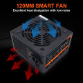 400W PC Power Supply for Gaming Computer Fonte 400W PC PSU Power Supply Unit Black Gaming Quiet 120mm Fan 24pin 12V ATX Desktop. 