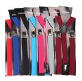 Suspenders for Adjustable 1 inch y shape wedding  with casual x belt. 