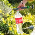 Manual high pressure spray air pump adjustable drinking water bottle. 