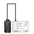 WiFi Smart Temperature Humidity Switch Monitoring Thermostat 12V 24V 220V 3000W Relay Module For eWElink APP Alexa Google Home. 