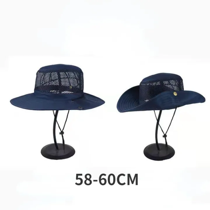 Fishing%20Hat%20Mountaineering%20Cap%20Outdoor%20Camping%20%20Mesh%20Cap%20Men's%20Sun%20Umbrella%20Large%20Brimmed%20Hat%20%20Hat%20Travel%20Sun%20Cap%20-%20Image%206