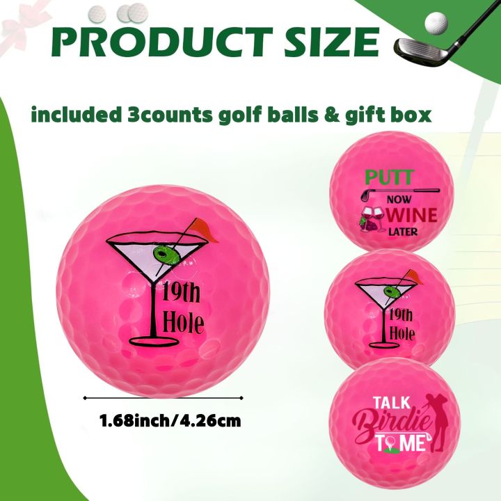 Novelty%20Golf%20%20for%20Men%20Unique,%203%20Pcs%20Pink%20Golf%20Balls%20with%20%20Box,%20Cool%20Accessories%20for%20Golfers%20and%20Father's%20Day%20%20-%20Image%205