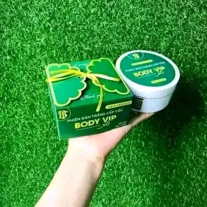 Body Vip Whitening Body Cream
