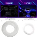 4/5/6 In 1 Car Ambient Decoration Lamp Kit RGB Neon Bluetooth App Control Cigarette USB Car LED Interior Atmosphere Light 12V. 