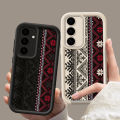 Vintage Totem Pattern Case For Samsung Galaxy S24 FE S26 S25 S24 S23 S22 Ultra A16 A15 A56 A55 A54 A35 A25 A36 Soft Phone Cover.