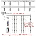 Garland Wedding Fairy Light LED Christmas Light USB Plug Curtain String Lamp Holiday Decor Party Birthday Wall Decoration. 