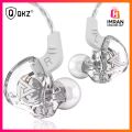 Original QKZ AK6 HiFi Wired EarphoneRace Sport Headphone Bass Stereo Noise Reduction Headset MusicEarbuds In Ear With Mic.