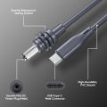 EDUP SK0087-5M Starlink USB Type-C to DC Plug Power Adapter Cable for Starlink MINI Compact Waterproof Portable Type-C 100W. 