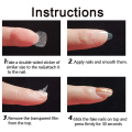 600PCS Double Sided Glue Nail Sticker Adhesive Tabs Waterproof Breathable Fake Nail Glue Stickers Jelly False Nails Tips. 