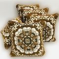 velvet jecurad cushion set. 