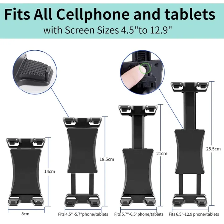 Homhu%20Bike%20Tablet%20Holder%20Indoor%20Gym%20Treadmill%20Handlebar%20Clip%20Tablet%20Mobile%20Phone%20Stand%20Bracket%20for%20iPad%20Air%2010.9%20Pro%2012.9%20Inch%20-%20Image%205