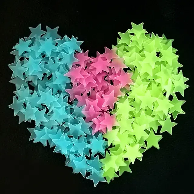 100pcs%203cm%20Glow-in-the-Dark%20Luminous%20Star%20Stickers%20-%20Halloween%20Home%20D%C3%A9cor,%20PVC%20Kids%20Room%20Stickers%20-%20Eco-Friendly%20-%20Image%205