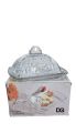 Buttery Butter Dish, Glass Flip-Top Butter Dish, Butter Dish With Lid, Covers And Holds. 