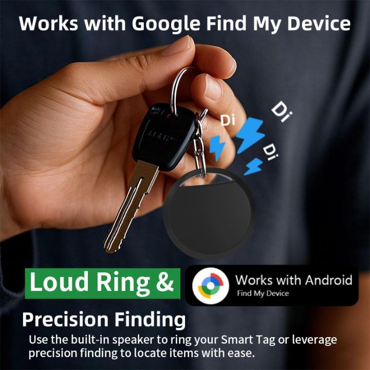 For Android Google Find My Device Air tag Bluetooth Smart tag GPS ...