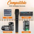 Wireless Microphone Professional Handheld Wireless Dynamic Microphone for Voice Amplifier, PA System, Karaoke, Meeting, Party, Church, DJ, Wedding. 