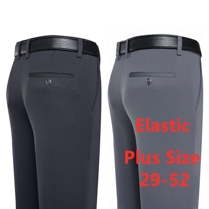 Plus%20Size%2029-52%20Men's%20CEO%20Formal%20Pants%20Elastic%20Gray%20Business%20Casual%20Seluar%20Slack%20Lelaki%20Stretchable%20Flexible%20Long%20Pant%20Office%20Trousers%20-%20Image%202