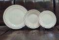 PLATE SET 18 PCS NEW BONE CHINA. 