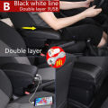 For Kia Picanto Armrest Box For Kia Picanto 3X-Line Car Armrest Storage box Interior Dedicated Retrofit parts Car Accessories. 