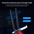 Fenvi Dual Band 2.4G/5G WiFi 6 AX900 PCI-Express Wireless Adapter Bluetooth 5.4 Network Card for PC/Desktop with Windows 10/11. 