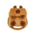 Capibara Bag Women's Plush Cute Versatile Cartoon Capybara College Student Crossbody Bag Backpack Shoulder Bag. 