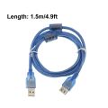 USB 2.0 Extension Cable Data Extender Cord USB Female To Male Extender High Speed Connector Wire for Laptop PC TV Camera Cable. 