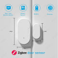 Zigbee Door Window Sensor Open Closed Detector Security Wireless Burglar Alarm Door Sensors Support Alexa Home Assistant Z2M. 