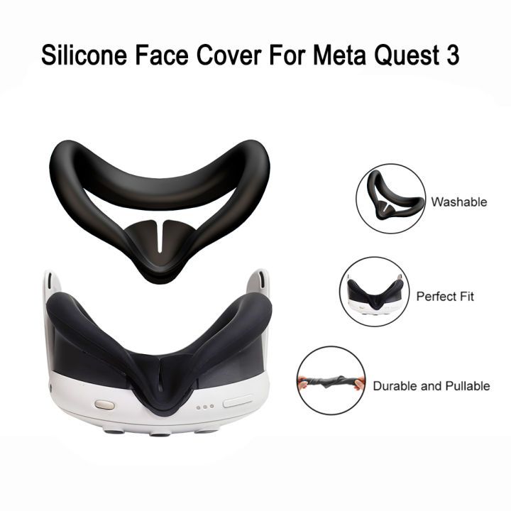 Comfortable%20Anti%20Sweat%20Washable%20Eye%20Mask%20Silicone%20Face%20Pad&Lens%20Cover&Cloth%20For%20Meta%20Quest%203/3s/2%20VR%20Accessories%203S%20Idea%20%20-%20Image%202