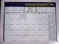 Table Planner 2025 - Large - A2 Size. 