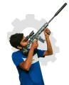 M416 GEL BLASTERS GUN FOR PUBG FREEFIRE PLAYER - M4 GUN GEL AMMO PUBG WEAPON. 