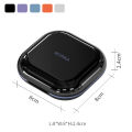 Retainer Case Portable Mouth Guard Case Night Denture Holder with Lid Teeth Aligner Slim Braces Box Orthodontic Supplies. 
