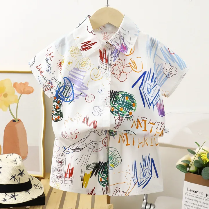 0-5Y%20Kids%20Baby%20Boy%20Clothes%20Summer%20Floral%20Print%20Sets%202Pcs%20Short%20Sleeve%20Shirt+Shorts%20Child%20Boy%20Beach%20Wear%20Casual%20Outfits%20-%20Image%202