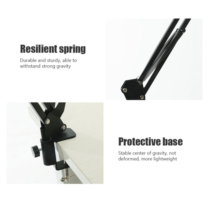 Rotatable%20Tablet%20Stand%20Phone%20Stand%20Long%20Arm%20Metal%20360%C2%B0%20Adjustable%20Holder%20For%20iPad%20for%204%20to%2011%20inch%20%20iPhone%20%20%20-%20Image%206