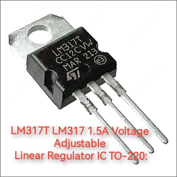 3%20PCS%20LM317T%20LM317%201.5A%20Voltage%20Adjustable%20Linear%20Regulator%20IC%20TO-220:%20-%20Image%204