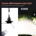 1Pcs Super Bright H4 LED H7 Motorcycle Headlight 360degree White Beam Moto Spotlights Motorbike Scooter Running Light 12V 6000k. 
