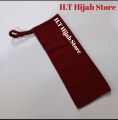 Naqab Patti Hijab in Georgette - Plain Casual Style, Free Size, Elegant Look. 