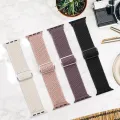 Braided Loop Strap For Apple watch Ultra Band 49mm 44mm 45mm 42mm 41mm Nylon Elastic belt Bracelet iWatch series 8 7 6 5 4 se 3. 