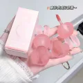 Cute Rabbit Matte Velvet Lipstick With Keychain Summer Lovely Bunny Lip Mud Non-stick Cup Red Lip Gloss Korean Makeup Cosmetics. 