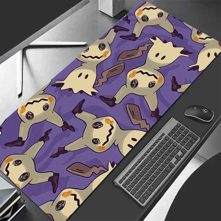 Gaming Mouse Pad Large Gamer XXL Keyboard Pokemon Mimikyu Desk Mouse Mat Carpet  Tapis Souris Gaming Notbook Pc Mousepad