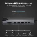 8-in-1 USB-C Hub, a multi-functional adapter designed to expand the connectivity of devices with a USB-C port. . 