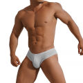 ADANNU Briefs Male Underwear Nine Solid Colors Insensitivity Skin-friendly Color With Zero Independent Codpiece Men Sport Short. 