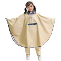 Children's raincoat cloak style school bags advanced Korean version primary children's poncho riding electric car raincoat.